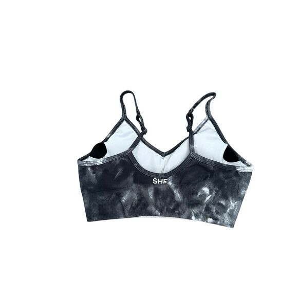 Darc Sport SHE Dual Wolf Chopper Everson Seamless Sports Bra S Black Ghost Cloud - Picture 4 of 5